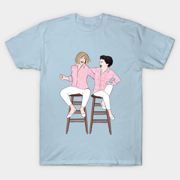 Happy Days! T-Shirt by Illustrating Diva 